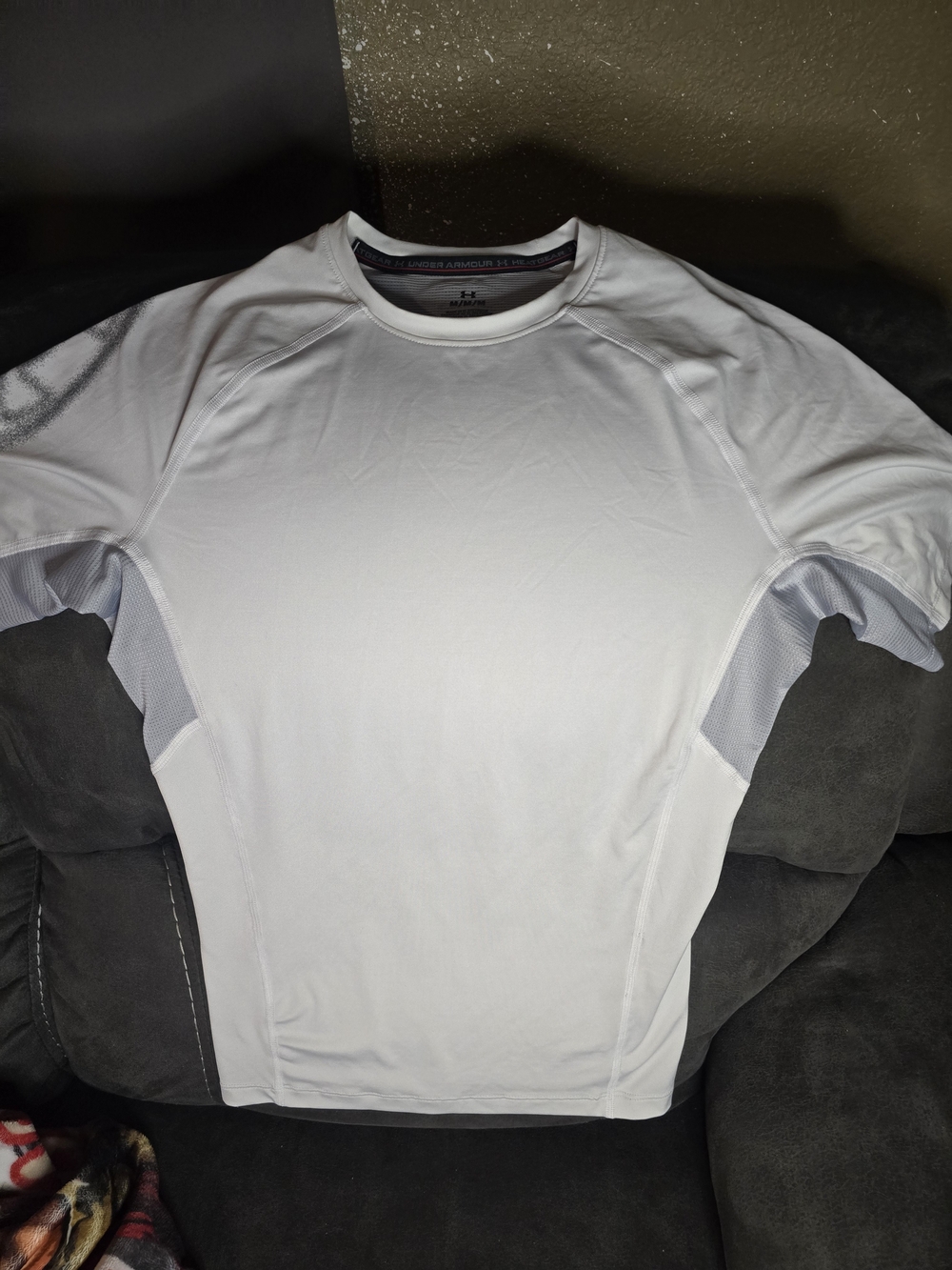 Under Armour Men’s White Performance Short Sleeve Shirt
